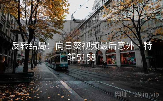 反转结局：向日葵视频最后意外 · 特辑5158