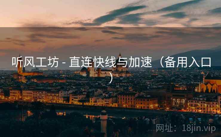 听风工坊 - 直连快线与加速（备用入口）
