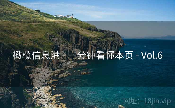 橄榄信息港 - 一分钟看懂本页 - Vol.6
