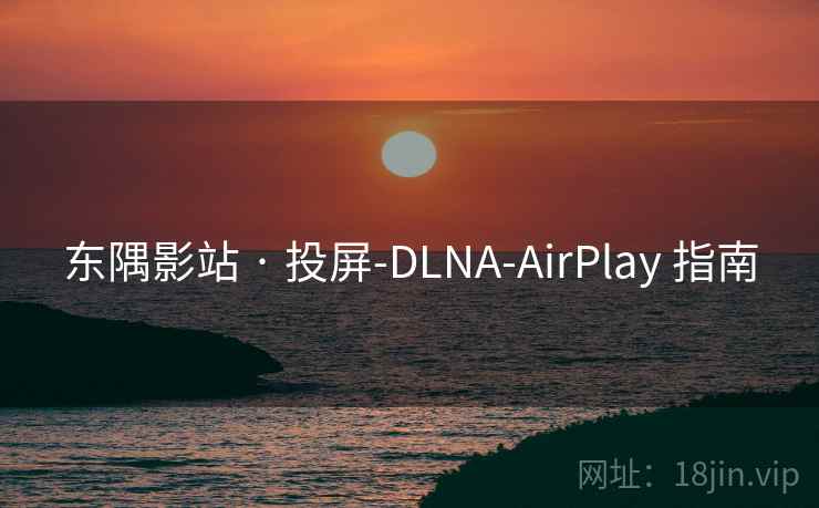 东隅影站 · 投屏-DLNA-AirPlay 指南 东隅影站 · 投屏-DLNA-AirPlay 指南